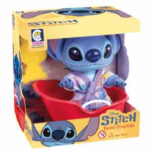 stitch banho divertido