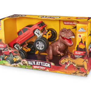 rex attack bigfoot